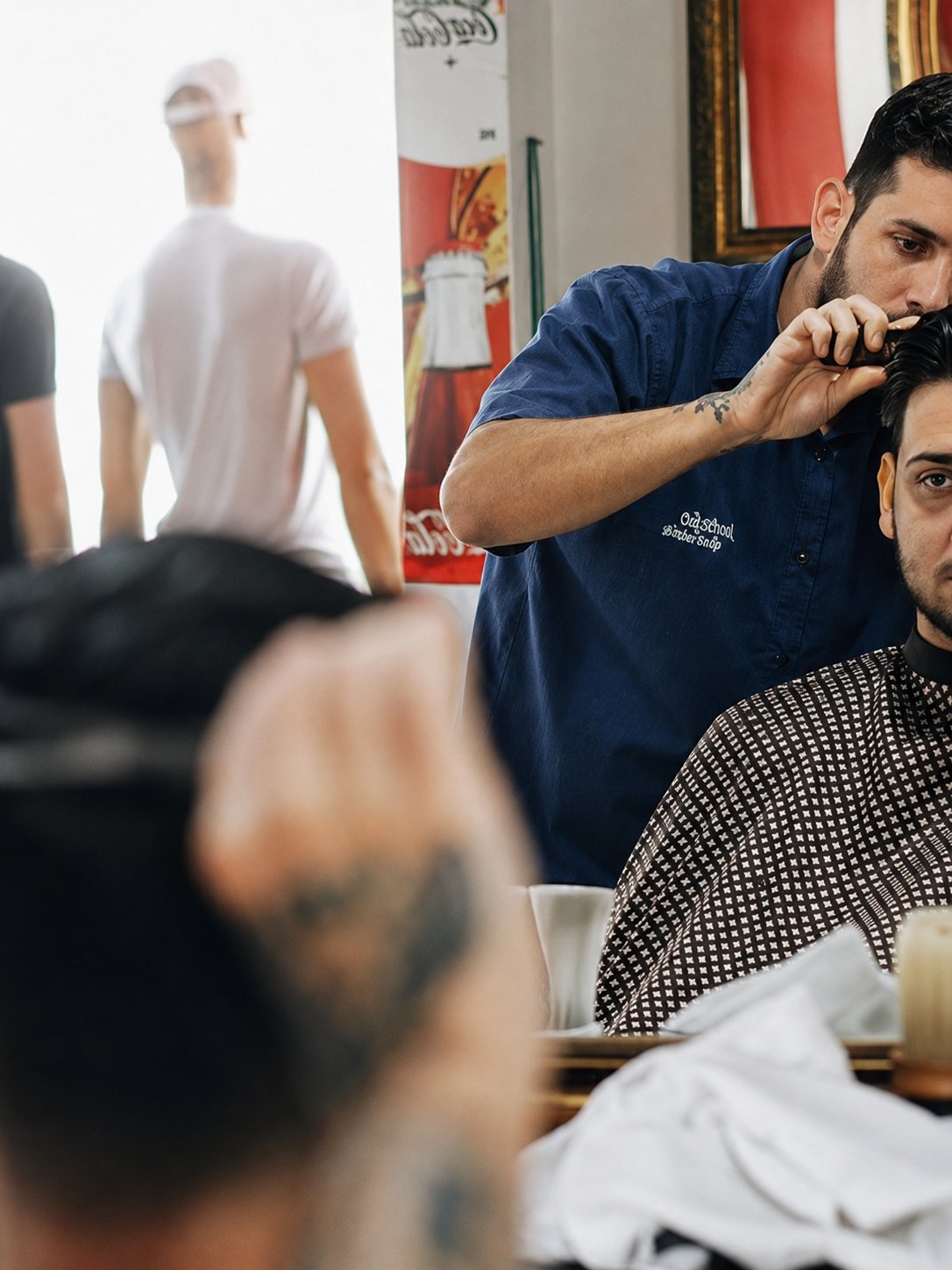 Atendimento na Marinho Barbearia